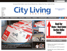 Tablet Screenshot of citylivingseattle.com